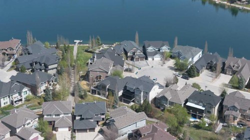 364 Chapala Point Se, Calgary, AB - Outdoor With Body Of Water With View
