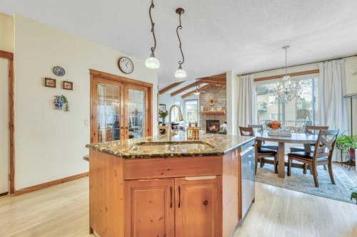 22 Kincora Heights Nw, Calgary, AB - Indoor With Fireplace