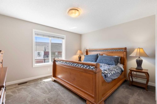 1334 Walden Drive Se, Calgary, AB - Indoor Photo Showing Bedroom
