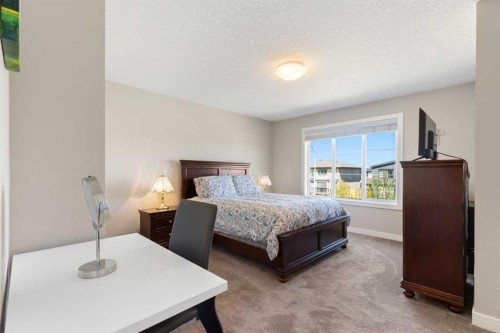 1334 Walden Drive Se, Calgary, AB - Indoor Photo Showing Bedroom