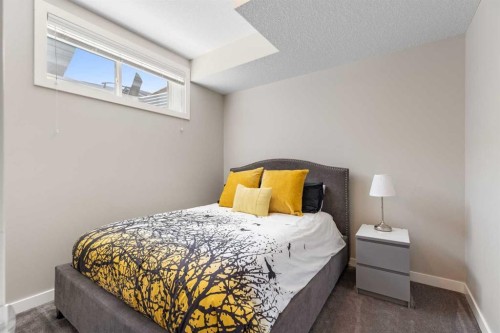 1334 Walden Drive Se, Calgary, AB - Indoor Photo Showing Bedroom