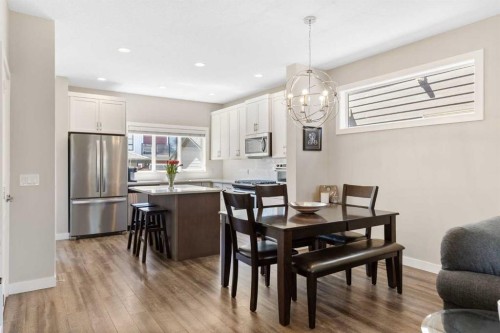 1334 Walden Drive Se, Calgary, AB - Indoor Photo Showing Dining Room