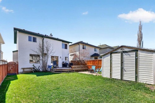 100 Tuscany Way Nw, Calgary, AB - Outdoor With Deck Patio Veranda With Exterior