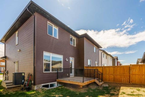 109 Dawson Drive, Chestermere, AB - Outdoor With Deck Patio Veranda