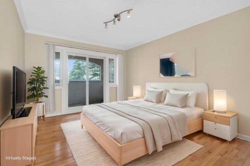 2011 6 Avenue Nw, Calgary, AB - Indoor Photo Showing Bedroom