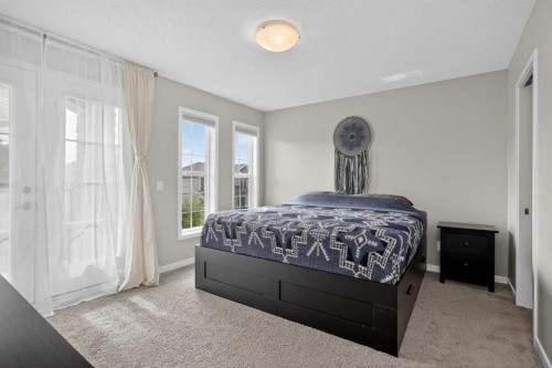 257 Cranford Park Se, Calgary, AB - Indoor Photo Showing Bedroom
