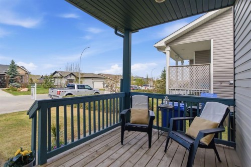 46 Valarosa Drive, Didsbury, AB - Outdoor With Deck Patio Veranda With Exterior