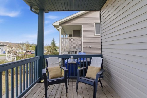 46 Valarosa Drive, Didsbury, AB - Outdoor With Deck Patio Veranda With Exterior