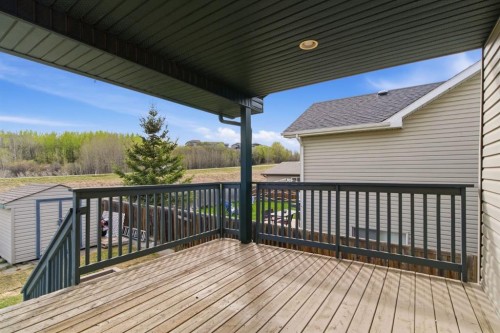 46 Valarosa Drive, Didsbury, AB - Outdoor With Deck Patio Veranda With Exterior