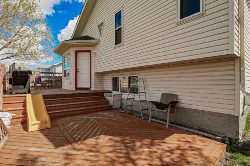 38 Canoe Circle Sw, Airdrie, AB - Outdoor With Deck Patio Veranda With Exterior