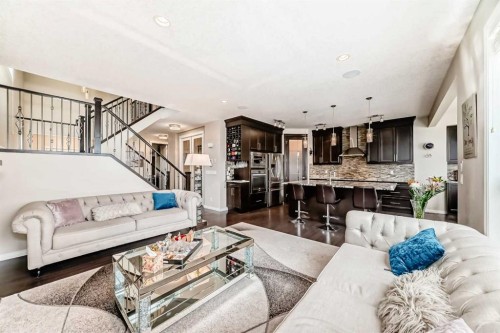 91 Nolanfield Crescent Nw, Calgary, AB - Indoor Photo Showing Living Room