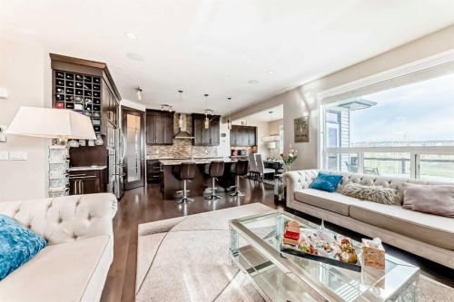 91 Nolanfield Crescent Nw, Calgary, AB - Indoor Photo Showing Living Room