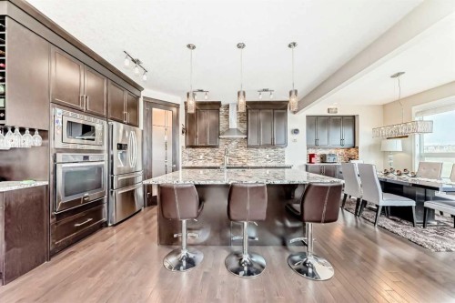 91 Nolanfield Crescent Nw, Calgary, AB - Indoor Photo Showing Kitchen With Upgraded Kitchen