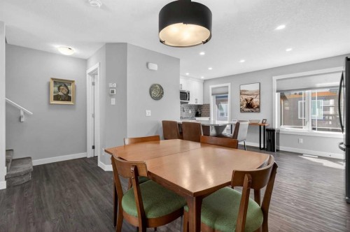 241 Auburn Meadows Drive Se, Calgary, AB - Indoor Photo Showing Dining Room