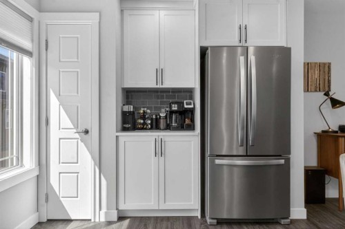 241 Auburn Meadows Drive Se, Calgary, AB - Indoor Photo Showing Kitchen With Stainless Steel Kitchen