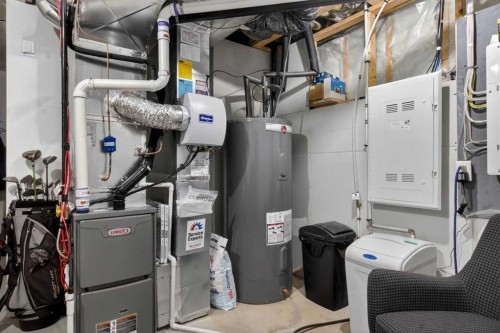 241 Auburn Meadows Drive Se, Calgary, AB - Indoor Photo Showing Basement