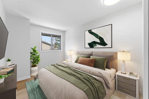28-99 Midpark Gardens Se, Calgary, AB - Indoor Photo Showing Bedroom