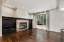 30 Meadow Pointe Drive, Heritage Pointe, AB  - Indoor Photo Showing Living Room With Fireplace 