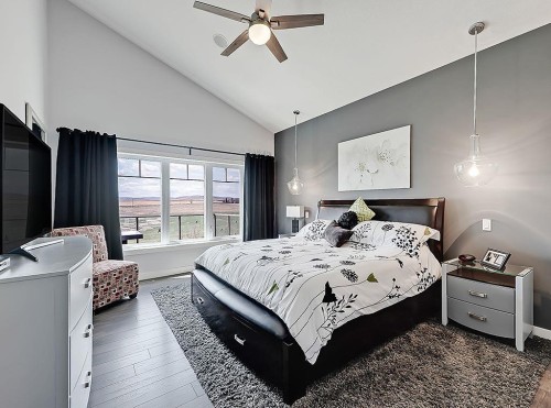 137 Westview Drive, Nanton, AB - Indoor Photo Showing Bedroom