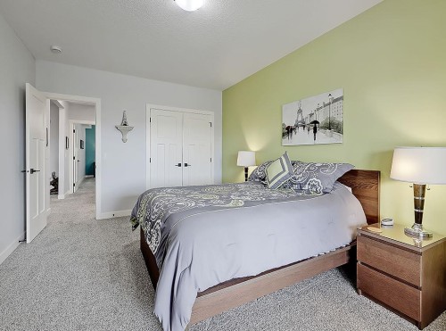 137 Westview Drive, Nanton, AB - Indoor Photo Showing Bedroom