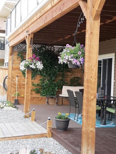 137 Westview Drive, Nanton, AB - Outdoor With Deck Patio Veranda With Exterior