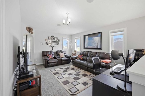60 Redstone Grove Ne, Calgary, AB - Indoor Photo Showing Living Room