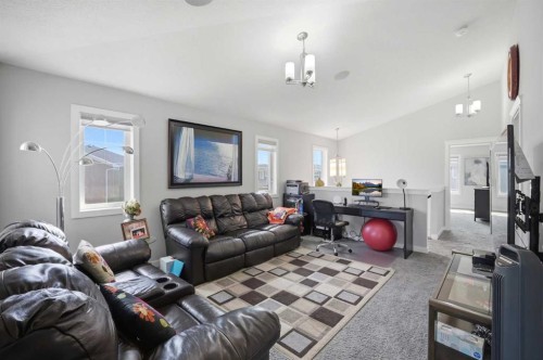 60 Redstone Grove Ne, Calgary, AB - Indoor Photo Showing Living Room
