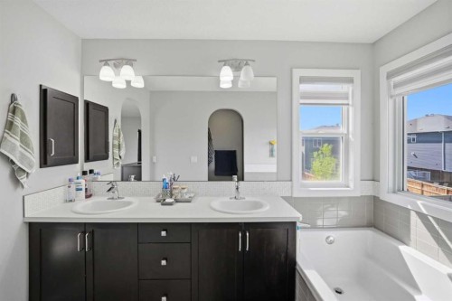 60 Redstone Grove Ne, Calgary, AB - Indoor Photo Showing Bathroom