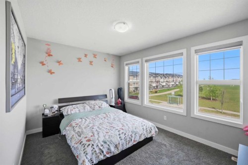 60 Redstone Grove Ne, Calgary, AB - Indoor Photo Showing Bedroom