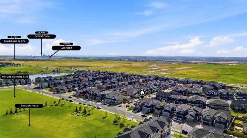 60 Redstone Grove Ne, Calgary, AB - Outdoor With View