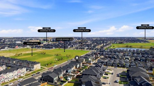 60 Redstone Grove Ne, Calgary, AB - Outdoor With View