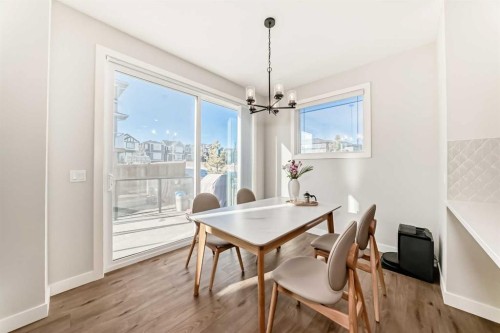 47 Amblefield Grove Nw, Calgary, AB - Indoor Photo Showing Dining Room
