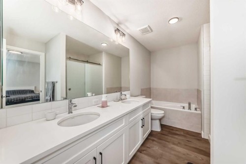 47 Amblefield Grove Nw, Calgary, AB - Indoor Photo Showing Bathroom