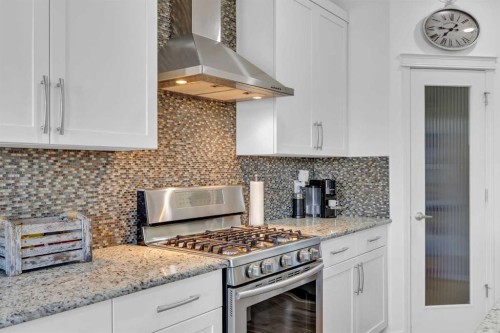 30 Cranarch View Se, Calgary, AB - Indoor Photo Showing Kitchen With Upgraded Kitchen