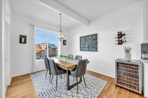 30 Cranarch View Se, Calgary, AB - Indoor Photo Showing Dining Room