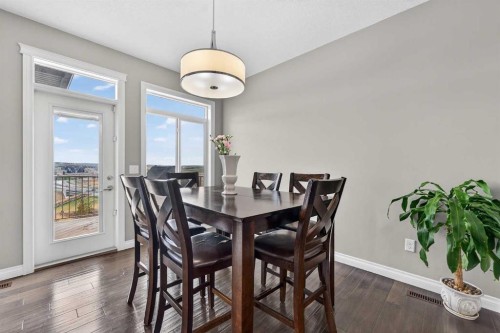 30 Evansborough View Nw, Calgary, AB - Indoor Photo Showing Dining Room