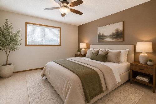 152 Country Hills Villas Nw, Calgary, AB - Indoor Photo Showing Bedroom