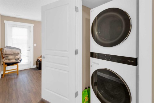 17-28 Heritage Drive, Cochrane, AB - Indoor Photo Showing Laundry Room