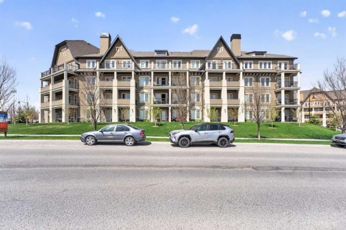 218-140 Mahogany Street Se, Calgary, AB - Outdoor With Balcony With Facade