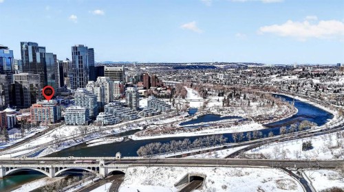 312-205 Riverfront Avenue Sw, Calgary, AB - Outdoor With View