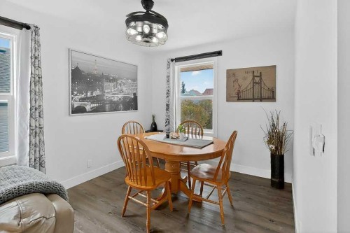 7704 23 Avenue, Coleman, AB - Indoor Photo Showing Dining Room