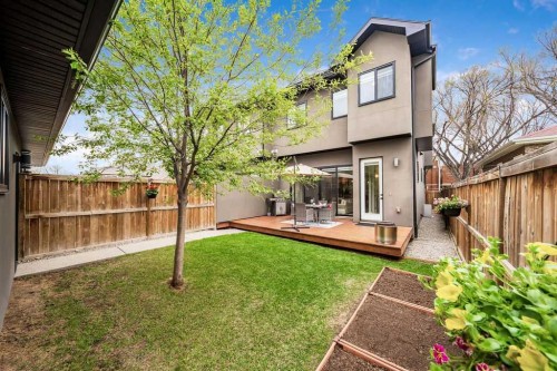 639 19 Avenue Nw, Calgary, AB - Outdoor With Deck Patio Veranda