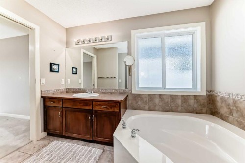 455 Hidden Creek Boulevard Nw, Calgary, AB - Indoor Photo Showing Bathroom