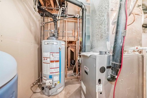 455 Hidden Creek Boulevard Nw, Calgary, AB - Indoor Photo Showing Basement