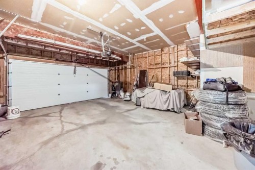 455 Hidden Creek Boulevard Nw, Calgary, AB - Indoor Photo Showing Garage
