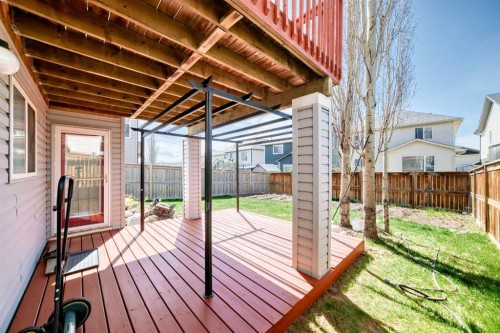455 Hidden Creek Boulevard Nw, Calgary, AB - Outdoor With Deck Patio Veranda