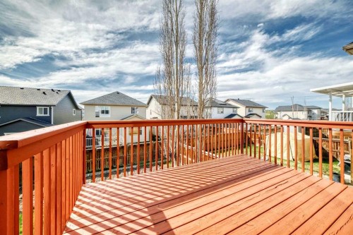 455 Hidden Creek Boulevard Nw, Calgary, AB - Outdoor With Deck Patio Veranda
