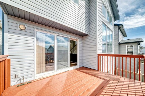 455 Hidden Creek Boulevard Nw, Calgary, AB - Outdoor With Deck Patio Veranda With Exterior