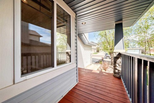 455 Hidden Creek Boulevard Nw, Calgary, AB - Outdoor With Deck Patio Veranda With Exterior