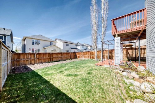 455 Hidden Creek Boulevard Nw, Calgary, AB - Outdoor With Deck Patio Veranda